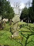 Churchyard cross, south of Church of St Mary