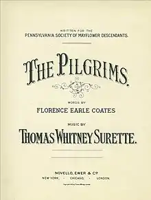 Hymn written for the Society of Mayflower Descendants in the Commonwealth of Pennsylvania (1900)