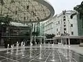 Capitol Singapore's Open Plaza, and the nearby Capitol Theatre, Singapore