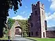 Ruthin Castle, showing the gatehouse