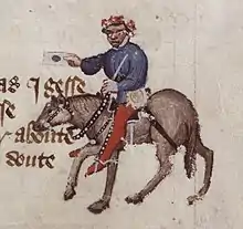 The Summoner from the Ellesmere Manuscript