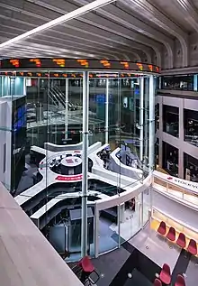 Main room of the Tokyo Stock Exchange (2018)