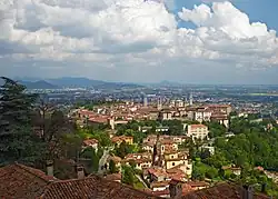 The skyline of the old fortified Upper City