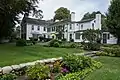 The garden behind the Governor Bradford house