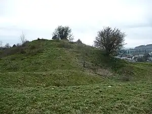 Builth Castle (masonry removed) (1277)