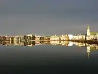 Tjörnin (The Pond) in Central Reykjavík