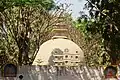 The Stupa a replica of the Stupa at Bodh Gaya