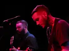 This Wild Life's Kevin Jordan and Anthony Del Grosso performing at Assembly Music Hall in Sacramento, California on January 26, 2014