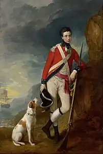 An officer of the 4th Regiment of Foot (c. 1776–1780), National Gallery of Victoria