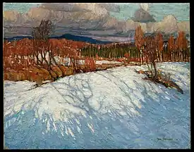 Tom Thomson, In Algonquin Park, Winter 1914–15