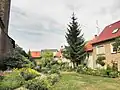 Houses near the church in Tilleda