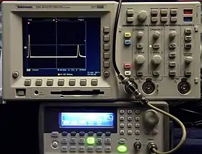 Simple TDR made from lab equipment