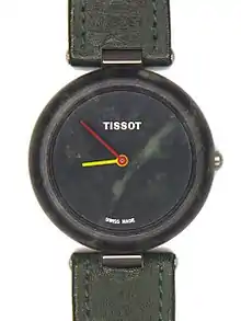 Tissot RockWatch R151 dark green, front