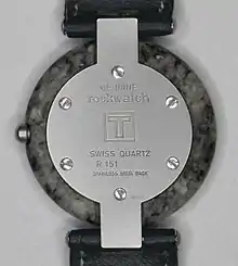 Tissot RockWatch R151 white&black, new back