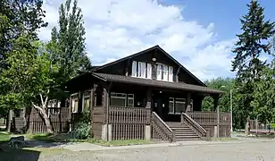 Titlow Lodge, front view