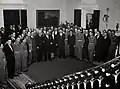 President Tito with People's Heroes from PR Montenegro (1955)