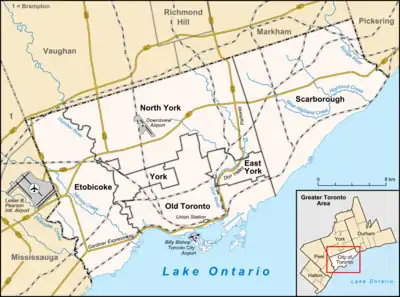 Humber River (Ontario) is located in Toronto