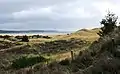 The Machars, as viewed from Torrs Warren with Luce Bay standing between.