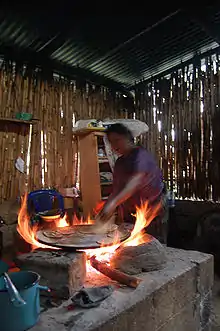 a 3-stone stove