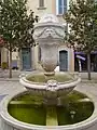 Fontaine de l'Intendance, Place Amiral Sénès, (1821)