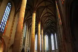 Church of the Jacobins, Toulouse, a twin-naved hall church