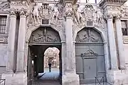 The portal of the Hôtel de Clary (1610-1616).