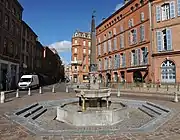 The Griffoul fountain.