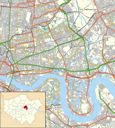 Limehouse Cut is located in London Borough of Tower Hamlets