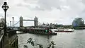 Tower Pier with Tower Bridge