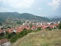 Panorama view of the town