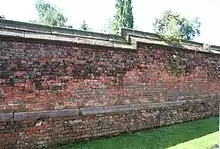 Garden wall to Townsend House