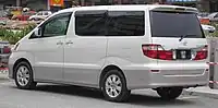 Alphard V MZ (pre-facelift)