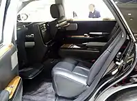 Century rear passenger area