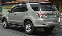 2012 Fortuner 2.5 G (KUN60; second facelift, Philippines)