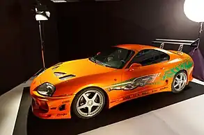 Modified Toyota Supra used in The Fast and the Furious (2001)