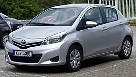 Hatchback: Japan until 2020; Europe, Canada and Australasia until 2019; South Africa and the United States until 2018; most Latin American and Caribbean markets until 2014. Main article: Toyota Vitz (XP130)