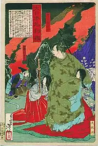 Toyotomi hideyoshi and Kato Kiyomasa.