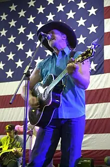 Trace Adkins, recorded three Number One country music hits