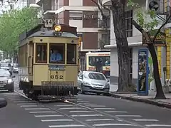 A Tram in Buenos Aires