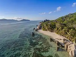 Der Strand Anse Source d'Argent auf La Digue