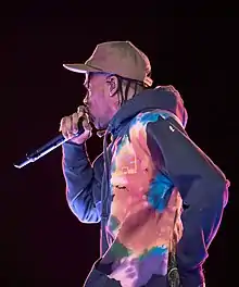 Travis Scott performing in the Openair Frauenfeld (2019)