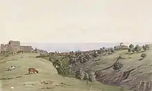 Trebizond from the south by Godfrey Vigne