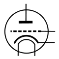 Vacuum tube triode