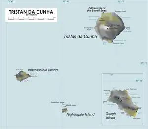 The Tristan da Cunha archipelago