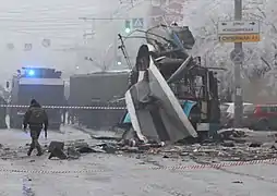 Emergency response an hour after the explosion