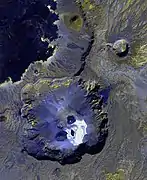 Trou au Natron (centre down) and Doon Kidimi (upper right corner)