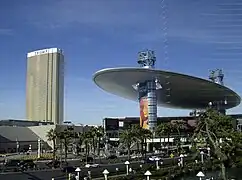 Completed first tower as seen from south of Wynn Las Vegas