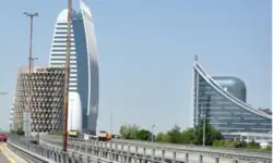 Capital Fort Business Center in Sofia is an office building Class A. It is the first skyscraper in Sofia and the second tallest building in Bulgaria. It has 28 floors and a surface area of 80,000 square metres