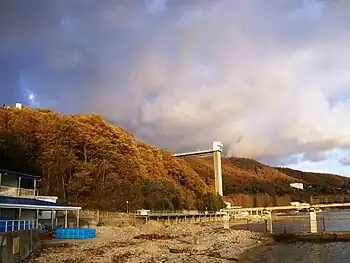 Black Sea coast near Tuapse in November