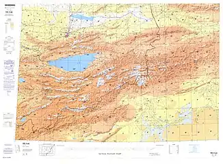 Map including Xinhe (DMA, 1981)